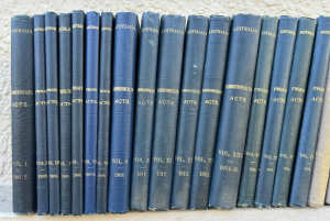 Law books - Commonwealth Acts 1901 - 1974