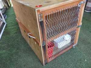 Large Pet Carrier/Cage 900mm x 680mm x770mm High Asnew Condition 