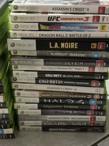 Xbox games and 1 PlayStation 2 game See description for prices
