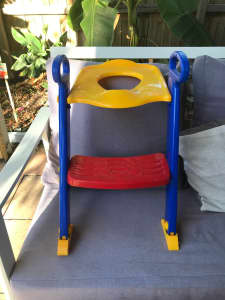 Baby Toilet Seat, Ladder with Steps, New