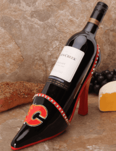 Calgary Flames NHL - Shoe Wine Bottle Holder