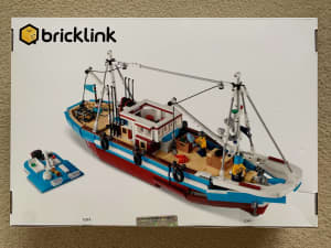 LEGO 910010 Great Fishing Boat Bricklink Designer Program Limited Edit