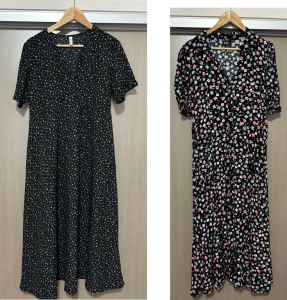 Womens Floral Midi Dresses - $8 for both!