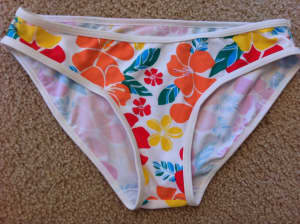 Bikini bottom Hibiscus flower