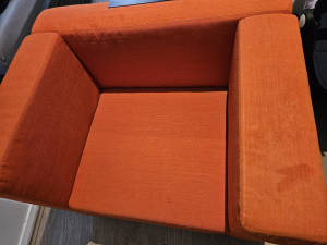 Single fabric sofa sale $50