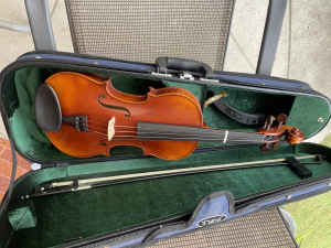 Raggetti RV7 Violin, Bow, Case - Quality Brand 