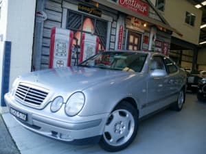 1999 Mercedes-Benz CLK-Class C208 CLK320 Elegance Silver 5 Speed Automatic Coupe