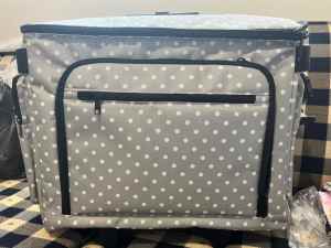 Semco Dots Sewing Trolley Bag. Never used.