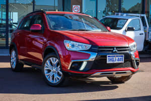 2019 Mitsubishi ASX XC MY19 ES 2WD Red 1 Speed Constant Variable Wagon