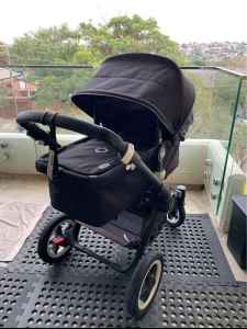 Bugaboo pram/stroller with bassinet and seat