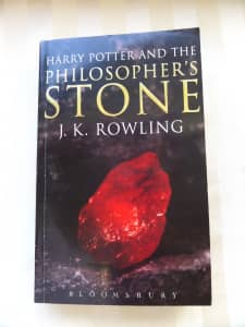 Harry Potter & the Philosophers Stone, JK Rowling, sc Adult Ed 1st Ed.