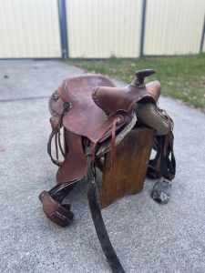 1971 bear trap Robin Yates saddle