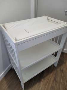 IKEA GULLIVER Nursery Changing table, white