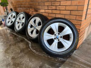 BMW X5 19 Inch Staggered Alloy Wheels with Good Tyres *Delivery*