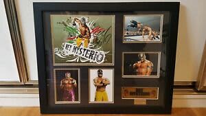 WWE Wrestling REY MYSTERIO signed framed memorabilia / picture