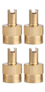 Four pack removable valve tire valve caps $8 a 4 pack 