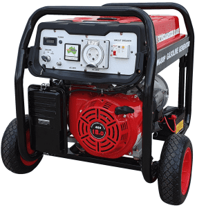 Brand New Petrol Powered Generator 8kVA with Wheel kit and AVR