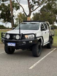 2015 TOYOTA HILUX WORKMATE (4x4) 6 SP MANUAL X CAB C/CHAS