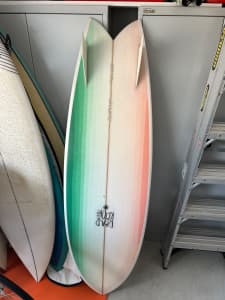 Twin Keel Dead Kooks Surfboard (Model: Riches RF)