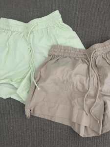 Green and Brown Shorts