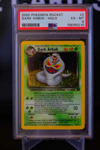 Pokemon cards graded: Dark arbok