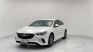 2018 Holden Commodore ZB RS White 9 Speed Automatic Liftback