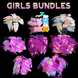 Girls Baby & Toddler Clothes Bundles - Sizes 0000 & 000