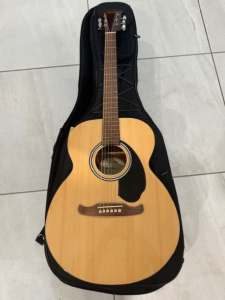 Fender FA-135 Concert Natural WN Acoustic Guitar