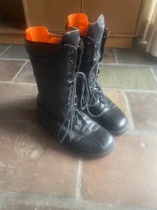 birkenstock footprint lace up boots