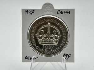 1937 High Grade Silver Crown Coin