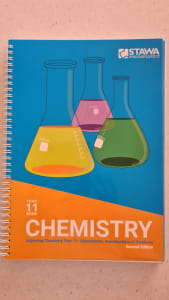 Brand new STAWA Year 11 ATAR Chemistry textbook
