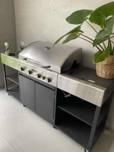 Brand new outdoor kitchen bbq