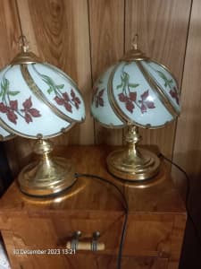 Retro vintage touch lamps