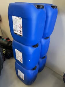 30L chemical drums - empty - used for glycol