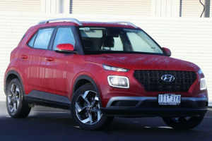 2021 Hyundai Venue QX.V3 MY21 Active Red 6 Speed Automatic Wagon