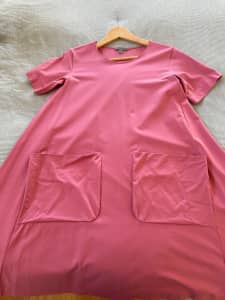 Cos pale pink dress size small