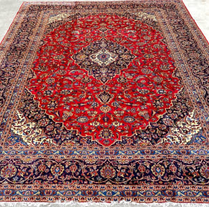 4x3M Royal Traditional Persian Kashan Rug