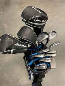 Wilson golf clubs and bag set