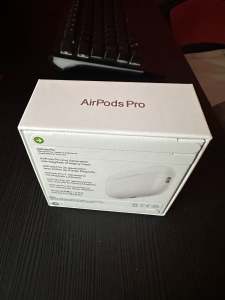 Brand new sealed AirPods Pro with charging case