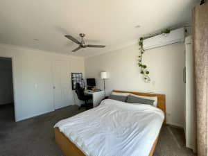 Spacious furnished Master Bedroom with ensuite, toilet and balcony