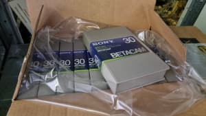 Sony Betacam tapes new!