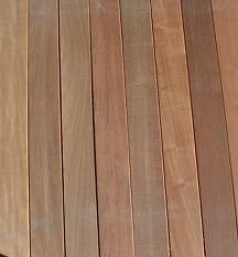 86x19 1st grade Ironbark hardwood timber decking and screening