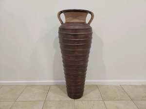 Terracotta urn