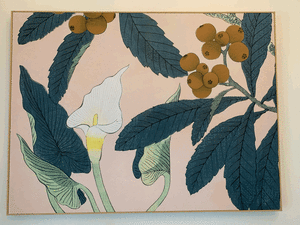 Large Framed Japanese Art Print - 140 X 105 cm-Excellent Condition