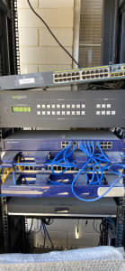 Av gear Ethernet switches