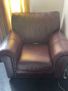 leather sofa 3seater 2seater single chair