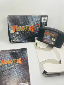 Turok 2 N64 Nintendo 64 Boxed COMPLETE (PAL)