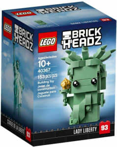 Lego 40367 Brickheadz Lady Liberty Statue Of Liberty New & Sealed