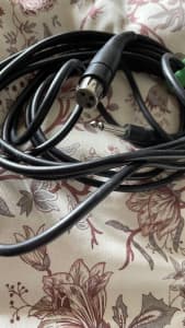 Mic phones connect cable. Used