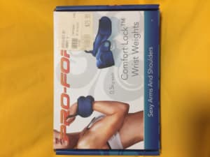 PRO-FORM Wrist Weights with Thumb Loop for Secure Attachment 